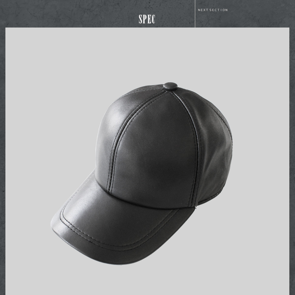 DAYSART Classic シープスキン 本革 キャップ ab-ot003