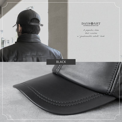 DAYSART Classic シープスキン 本革 キャップ ab-ot003
