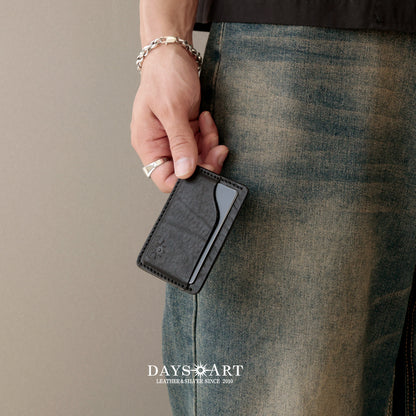 本革 カードケース たつのレザー 極薄 DAYSART cd047