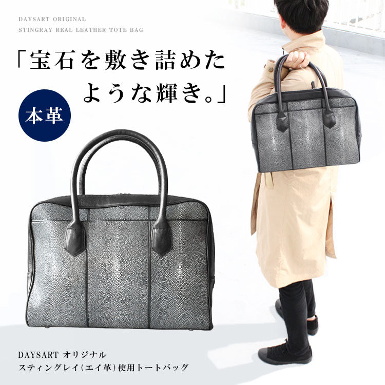 DAYSART Classic エイ革 スティングレイ ブリーフケース lb328