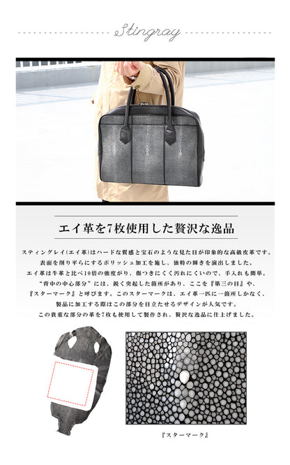 DAYSART Classic エイ革 スティングレイ ブリーフケース lb328