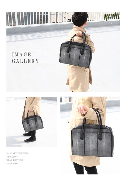 DAYSART Classic エイ革 スティングレイ ブリーフケース lb328