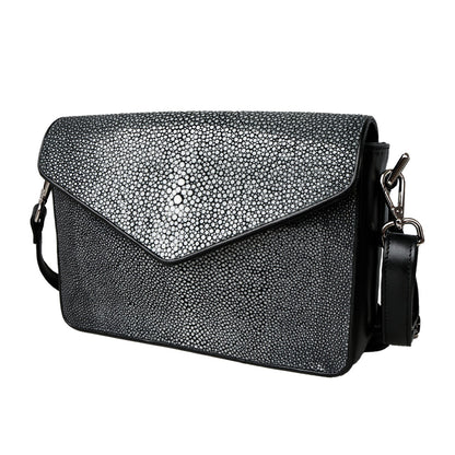 DAYSART Classic エイ革 スティングレイ 本革ショルダーバッグ lb364