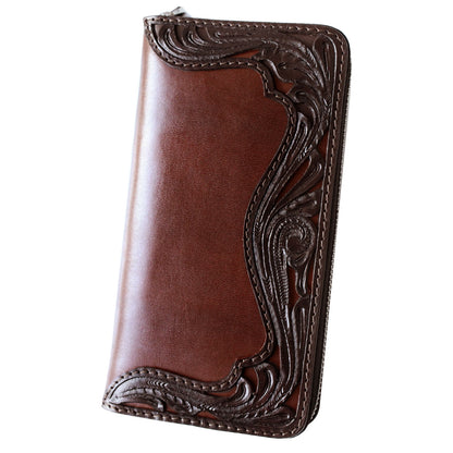 DAYSART Classic カービング ロングウォレット サドルレザー lw105