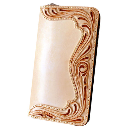 DAYSART Classic カービング ロングウォレット サドルレザー lw105