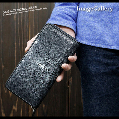 DAYSART Classic エイ革 スティングレイ 長財布 lw159