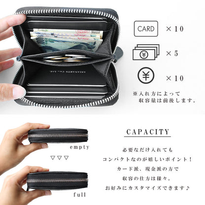 DAYSART Classic エイ革 スティングレイ ミニ財布 lw238