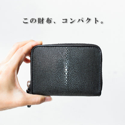 DAYSART Classic エイ革 スティングレイ ミニ財布 lw238