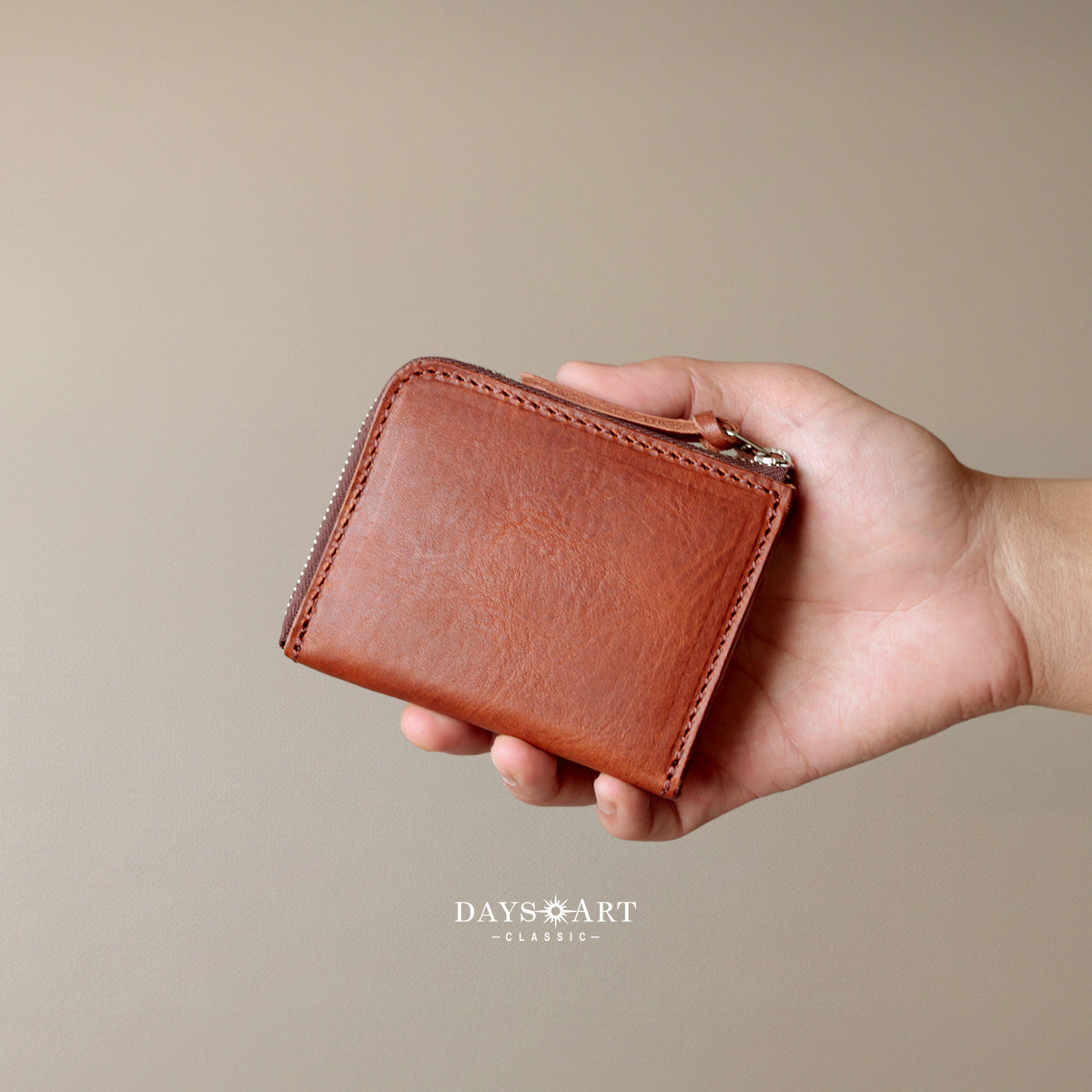 L字ウォレット 本革 たつのレザー コンパクト財布 日本製 DAYSART lw273
