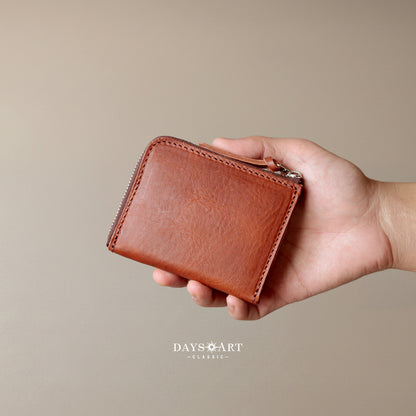 L字ウォレット 本革 たつのレザー コンパクト財布 日本製 DAYSART lw273