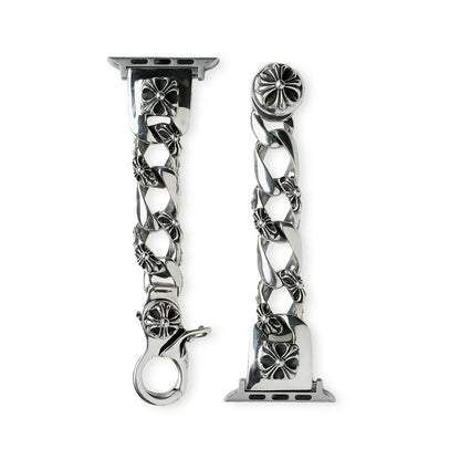 DAYSART Classic クロスモチーフ AppleWatchバンド シルバー925製 wc035