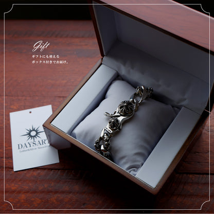 DAYSART Classic クロスモチーフ AppleWatchバンド シルバー925製 wc035