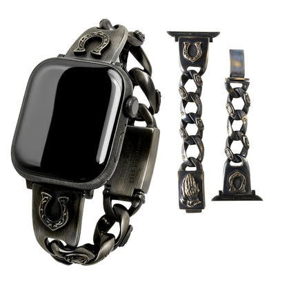 Apple Watch バンド シルバー 真鍮 925製 DAYSART×good vibrations wc038