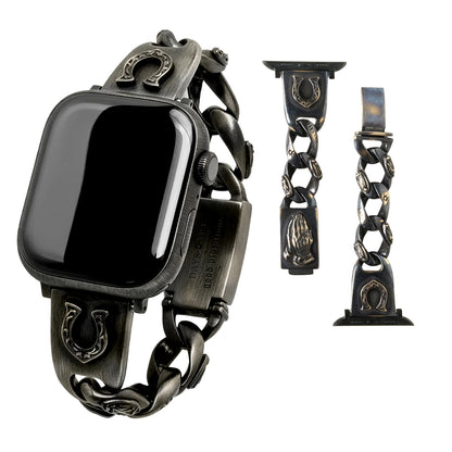 Apple Watch バンド シルバー 真鍮 925製 DAYSART×good vibrations wc038